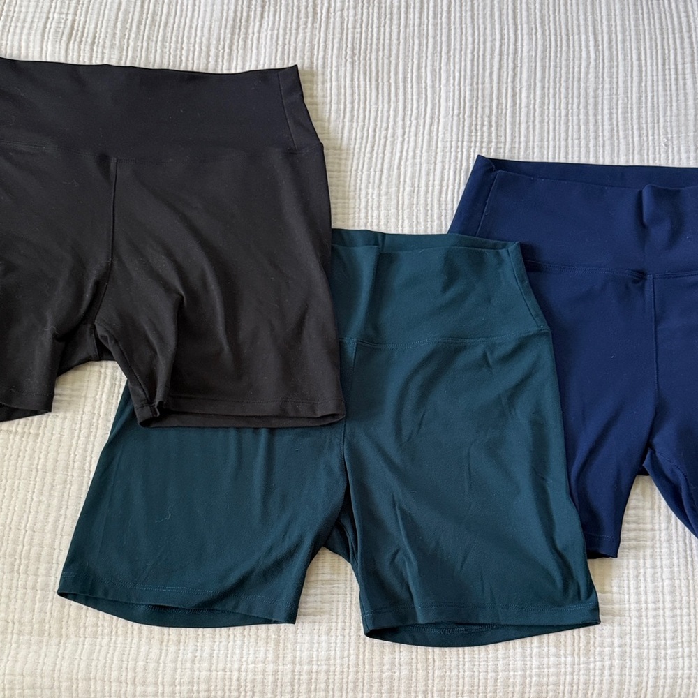 3 Pack Biker Shorts